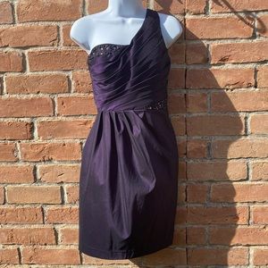 Adrianna Papell One Shoulder Dress